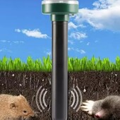 Ультразвуковой отпугиватель от крыс,кротов,змей на солнечной батарее