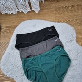 Набір комфортних трусиків, натуральна тканина, М, Нові без цінників, 3шт❄️