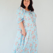 Прекрасне, натуральне платтячко - халатик, батал ❤️ Відмінний стан