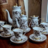 Вінтажний кавовий сервіз