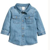 Джинсова рубашка на 1,5 - 2 роки
