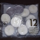 Набір свічок (великі 5,8 см на 2 см)