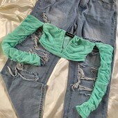 Ніжний топ у кольорі м'яти