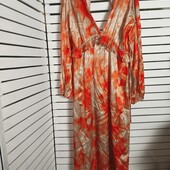 Topshop uk14 віскозна сукня