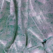 Новий великий відріз тканини, імпортний, шовк, 5.68 х 1.15 см