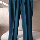 Класичні брюки у бірюзовому 2хл