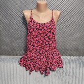 Симпатичная блузка на бретельках, р.36/38(евро)