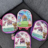 Нові рюкзаки з резиночками, заколками, крабики