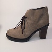 Замшеві черевики ботильйони Ibrcdi shoes