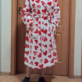 Теплий класний красивий халат з кишенями розмір 20-22