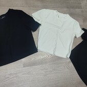 Стильний комплект укорочених футболок рS