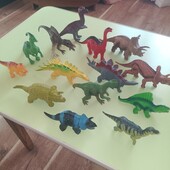 Большой лот фигурки динозавров. Не маленькие ! Фото ! Без аука дешевле.