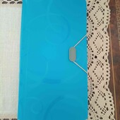 Папка для документів з файлами на резинці