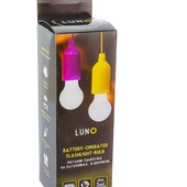 Новая лампа на батарейках цвет салатовый