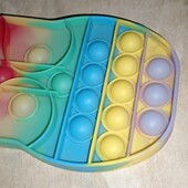 Поп ит радужный Сова pop it игрушка - антистресс