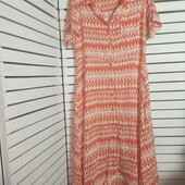 M&s uk10 віскозна сукня халат