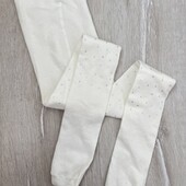 Primark.Колготи із камінцями для дівчинки 6-7 років