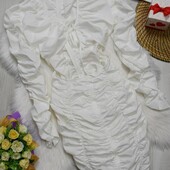 ❄️Стильна та актуальна сукня на завʼязці попереду