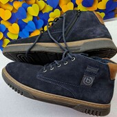 Натуральні ботінки утеплені