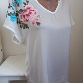 Orsay блуза з вишивкою, вишиванка S-M розмір