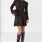 Тёплое вязаное платье с шерстью Esmara М evro 40/42+6