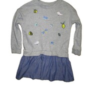 Світшотна сукня з вишивкой на 4-5років