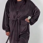 Халат велюровий 52-56.