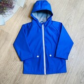 Дитячий дощовик для хлопчика george в синьому кольорі