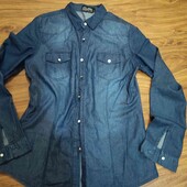 джинсова фірмова рубашка М