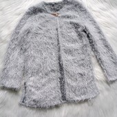 Пухнастий кардиган для дівчинки на зріст 128 см