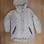 Легка стьобана куртка( демісезон) на зріст 140см(р.7-8).