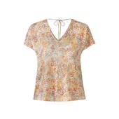 Стильная льняная футболка Esmara S evro 36/38+6 оверсайз 