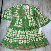 Розпродаж магазину! 95% viscose Сукня валани