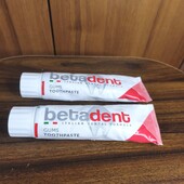 Зубна паста betadent 2шт