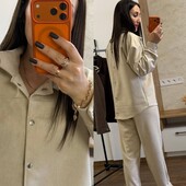 Костюм замш