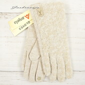 Перчатки, рукавички жіночі, з сенсором бежеві, чорні, сірі, рожеві