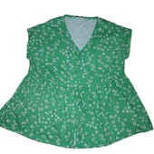 Натуральная брендовая туника, хлопок трикотаж, р.62-64+