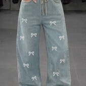 Супер крута новиночка-джинси з вишивкою