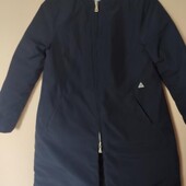 Cape брендове темно сине пухове пальто р.с