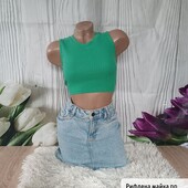 Майка в рубчик