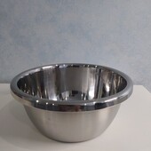 Миска нержавейка.24 см.Высокая