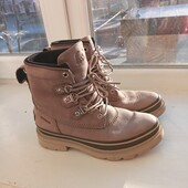 Шкіряні ботінки англ.бренду Sorel р.37- 38 (24см).