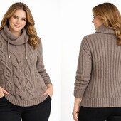 Классный шерстяной мужской свитер на р 48-50. В новом состоянии!