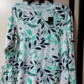 Піжамна кофтинка (натуральна) 12-14 розмір, євро 40-42