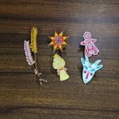 Набір пінів і брошка 5шт