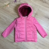 Дитяча демісезонна куртка/ софтшел для дівчинки 86/92 см Crane