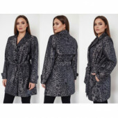 Стильна куртка вітровка на шикарні форми. В стилі Лео.