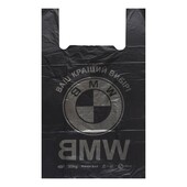Пакети BMW №600 чорні (60х34 см), 50 мкм (6 шт/набір)