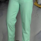 Женские джинсы р.25/30. Цвет мята