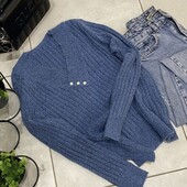 Свитер в рубчик